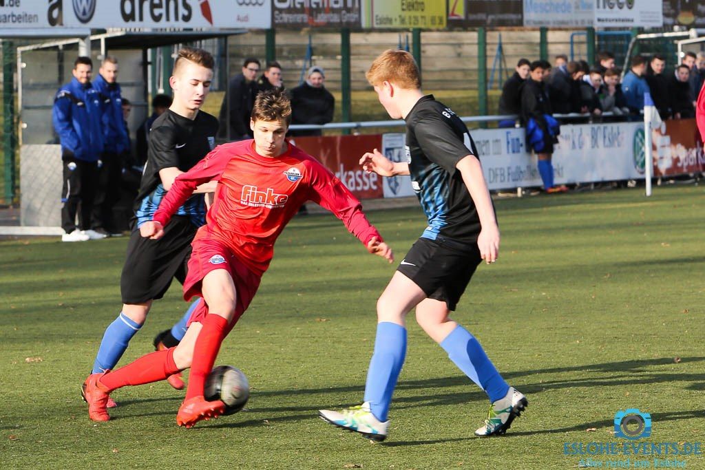 B-Jugend BC Eslohe – SC Paderborn 0:6 | Www.mathweis.de